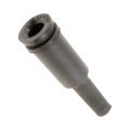 Soft Vacuum Tubing Connector Black Vinyl Straight 1 8 By 7 32 In Outer Diameter Alx-pau-mm-47403-cl360a50