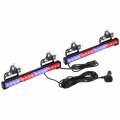 Aspl 2x16 8 Inch Emergency Flashing Led Traffic Advisor Strobe Light Bar 32led 26 Flash Patterns Interior Safety Warning Lights 