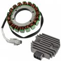 Caltric Stator Charging Coil With Regulator Rectifier Compatible Kawasaki Mule 3000 Kaf620 2007 