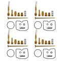 4 Pcs Carburetor Carb Repair Kits Replacement For Suzuki Gsf600s Bandit 18-2639 1996-2003