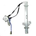 Autoandart Brock Replacement Passengers Front Power Window Regulator With Motor Assembly For 00-04 Sephia Spectra 