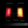 4pc Trailer Dually Bed Fender Led Side Marker Light Compatible With Chevy Silverado Gmc Sierra 2500hd 3500hd 15-19 Clear