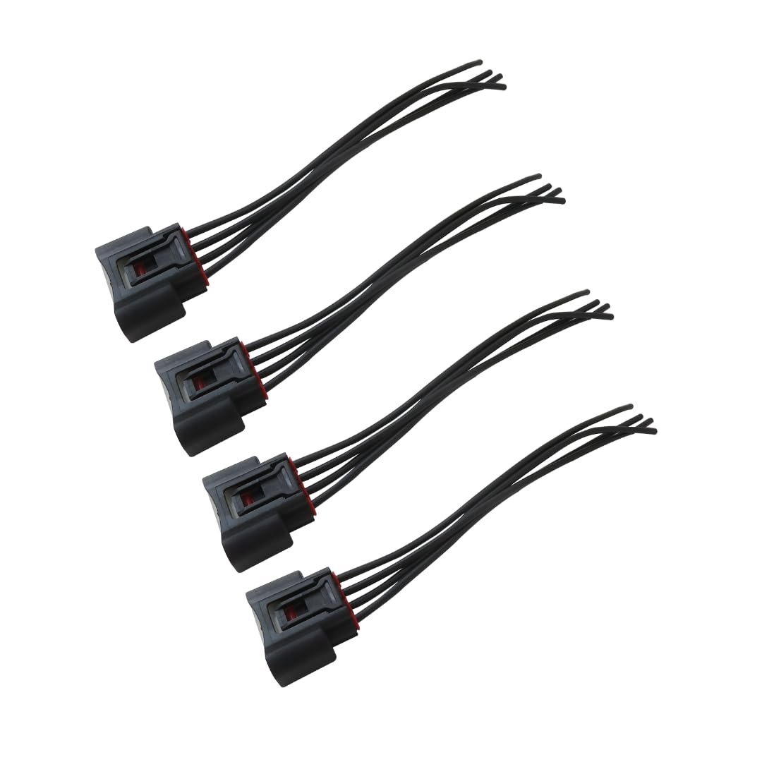 Ignition Coil Female Plug Connector Harness Fit For Toyota Tacoma Sr5 Crew Cab Pickup 4-door 2 7l 2694cc L4 Gas Dohc Naturally