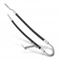 A-premium Power Steering Pressure Hose Line Assembly Compatible With Jeep Liberty 2006-2007 3 7l Pump To Gear Rack