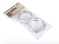 Stancemagic Hubcentric Rings Pack Of 4 57 1mm Id To 73 Od Silver Aluminum Hubrings For Vehicle Hub And Wheels Audi Volkswagen 