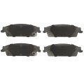 Rear Brake Pad Set For Gmc Sierra 1500 2014 2019 Ceramic Friction Material Steel Backing Replacement 19386946 Alx Pau Ac 