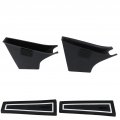 Fydun Door Storage Pockets 2 Pcs Organizer Box Side Insert Car For Model 3 Y Rear 
