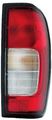 Right Tail Light Assembly For 1998 To 2000 Nissan Frontier Passenger Side Rear Lamp With Led Source And Polycarbonate Red Lens 