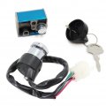 Qymoto Ignition Switch Lock Kit With Keys For Cfmoto Cforce 500 600 X5 X6 Atv 9010-010000 I 4 Wire