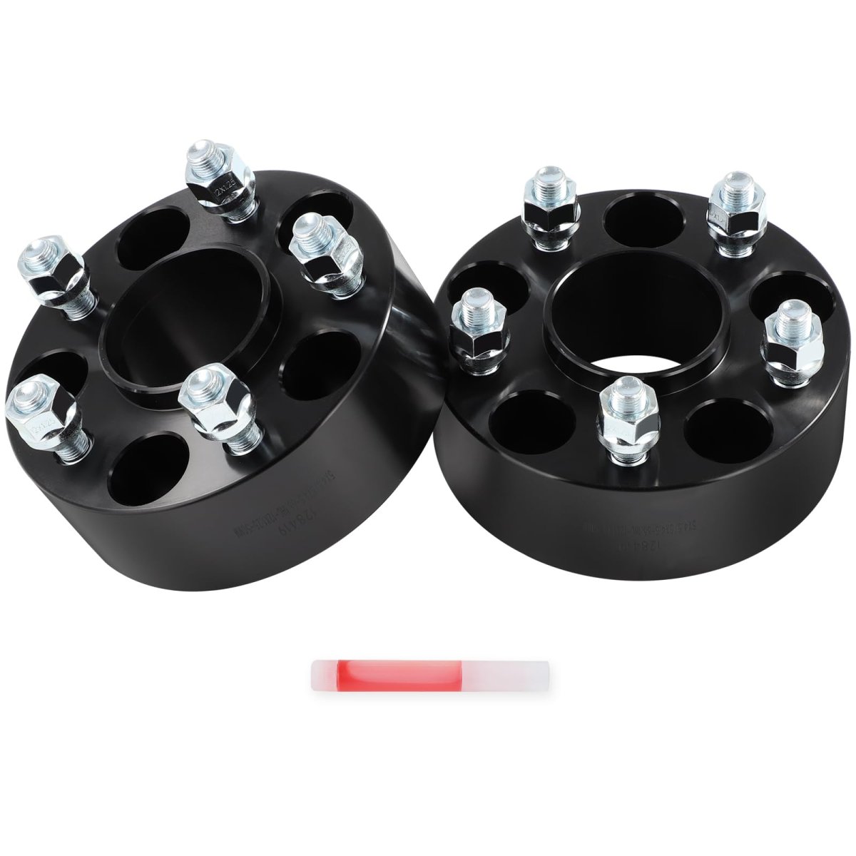 2 In Wheel Spacers 5x4 5 Bore 66 1mm For Nissan And Infiniti Forged Aluminum Adapters X1 25 Studs Black 2 Pieces