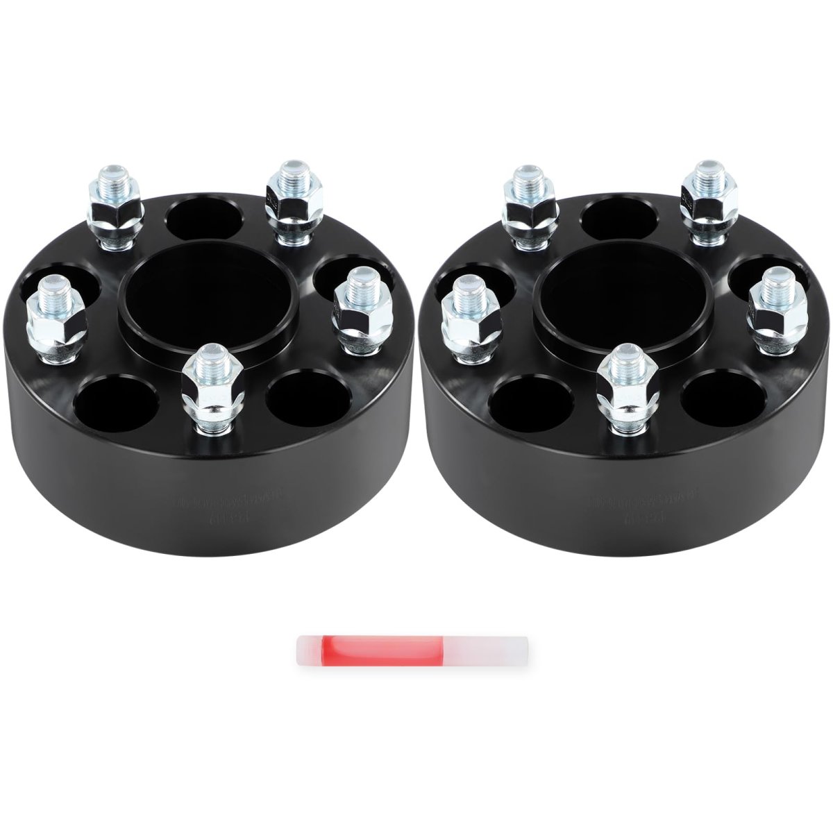 2 In Wheel Spacers 5x4 5 Bore 66 1mm For Nissan And Infiniti Forged Aluminum Adapters X1 25 Studs Black 2 Pieces