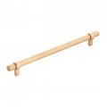 Belwith Keeler Sinclaire Collection Pull 8-13 16 Inch 224mm Center To Brushed Golden Brass Finish 