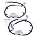 Front Left And Right Brake Hydraulic Hose For Dodge Ram 2500 3500 4wd 2003 2013 Part Number 520103l2ae 