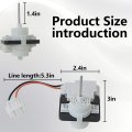 242077702 242077705 Evaporator Fan Motor Fit For Ken-more 2536050261a 2536041961e 2536041961d Replaces Fdqc18el4f 242077701