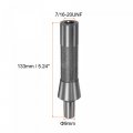 Uxcell R8 Shank To B16 Drill Chuck Arbor 7 16-20unf For 1mm-13mm Collet Milling Cnc