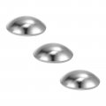 Uxcell 20pcs 65mn Steel Push On Nut Caps 0 39 Inch Axle Fastener For Hand Trucks Lawn Wagons And Rolling Bins M10 X 19 5mm