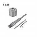 Uxcell Wall Hole Drill Bit 80mm Concrete Cement Stone Saw Cutter 150mming Depth Round Shank With Connecting Rod For Sds X4