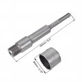 Uxcell Wall Hole Drill Bit 80mm Concrete Cement Stone Saw Cutter 150mming Depth Round Shank With Connecting Rod For Sds X4