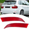 Zreneyfex Left And Right Rear Bumper Reflector Replacement For Bmw X5 2010 2011 2012 2013 63147240997 63147240998 Light