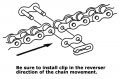 Bv Parts Replacement Master Link Drive Chain 50 For Use With 530 Chains And All Trailmaster Hammerhead 150cc 250cc 300cc Go