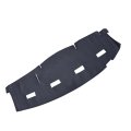 Dash Cover Fit For Dodge Ram 1500 2500 3500 2006 2009 Black Microfiber Leather Anti Glareboard Mat Uv Protection Non Slip Front 