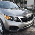 Dna Motoring Right Oe Style Projector Headlight For 11-13 Kia Sorento Black Clear Lens Amber Reflector Oem-hl-0175-r 