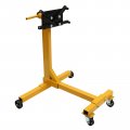 Sallurmose Engine Stand 1000 Lbs Rotating Motor With 360 Degree Adjustable Head 4-caster 4 Arms For Vehicle Maintenance Auto 