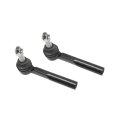 Tie Rod Ends Front Outer Pair For Oldsmobile Alero 1999 2000 2001 2002 2003 2004 Adjustable And Greasable Replacement 382043 
