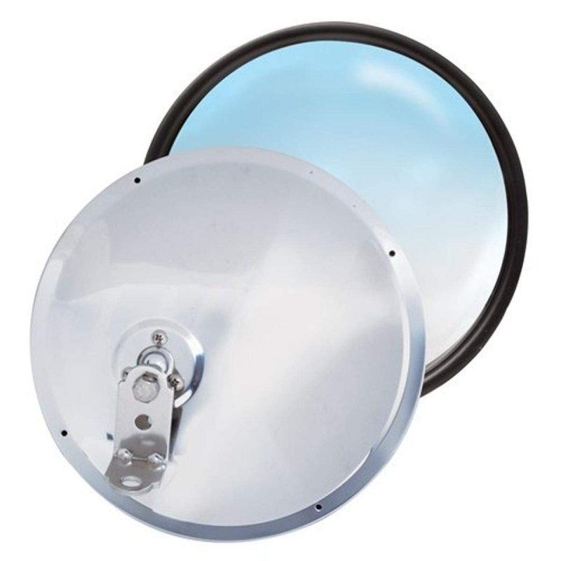 Roadpro Rp-19sos 8 5 Stainless Steel Adjustable Convex Mirror Offset Stud