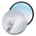 Roadpro Rp-19sos 8 5 Stainless Steel Adjustable Convex Mirror Offset Stud 