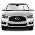 Ipick Image Made For Infiniti Qx60 2022 Up Custom Fit Silver Reflective Bubble Roll-up Auto Windshield Sun Shade