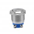 Esupport Car 16mm Round Head Momentary Stainless Metal Push Button Switch Horn Rv Boat 