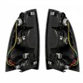 Gxywady Car Tail Lights Replacement For 2005-2015 Toyota Tacoma 8156004150 8156004160 Black Smoke Lens Rear Brake Lamps Stop