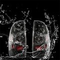 Gxywady Car Tail Lights Replacement For 2005-2015 Toyota Tacoma 8156004150 8156004160 Black Smoke Lens Rear Brake Lamps Stop