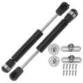 150mm 5 91 Gas Struts 45n Springs Black Carbon Steel 2 Set Rv Car Toolbox Lid Storage Box Cover Cabinet Door 