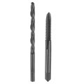 Tap And Drill Bit Set 1pcs M6 X 1 25 Metric Straight Flute Thread Screw Taps 4 7mm Twist Bits Black Oxide Hss-6542 Tapping 