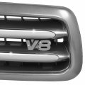To1200243 Factory Style Front Bumper Grill Grille Assembly With Chrome Moulding Compatible Toyota Sequoia Sr5 2001-2004 Dark