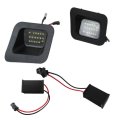 Nghtmre Pair Of License Plate Rear Bumper Lights Led Lamps Repl 55077291ae 55077292ae 55077291af 55077292af For 2003-18 Dodge