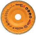Walter Enduro-flex Abrasive Flap Disc Type 29 5 8 -11 Thread Size Trimmable Wood Fiber Backing Zirconia Alumina Pack Of 10 