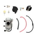 Carburetor Carb With Intake Tube Boot 15003-1745 15003-1157 16065-1301 Replacement For Kawasaki Lakota 300 Kef300a 1995-2000