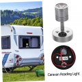 Totority 2pcs Rv Reading Light Led Desk Lamp Boat Study Tables Yacht Spotlight Light Bedside Iron Plated Pole Travel Marine