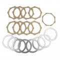 Topteng Clutch Plate Kit Disc Plates Steel Friction Fits For Honda Vfr400 Vf500c Vf500f Suzuki Rf400 Gsx400 Rv400 22201-166-000