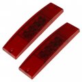 Caltric 2x Rear Spot Tail Light Brake Lamp Compatible With Polaris Ranger 800 Efi Midsize 2013-2014