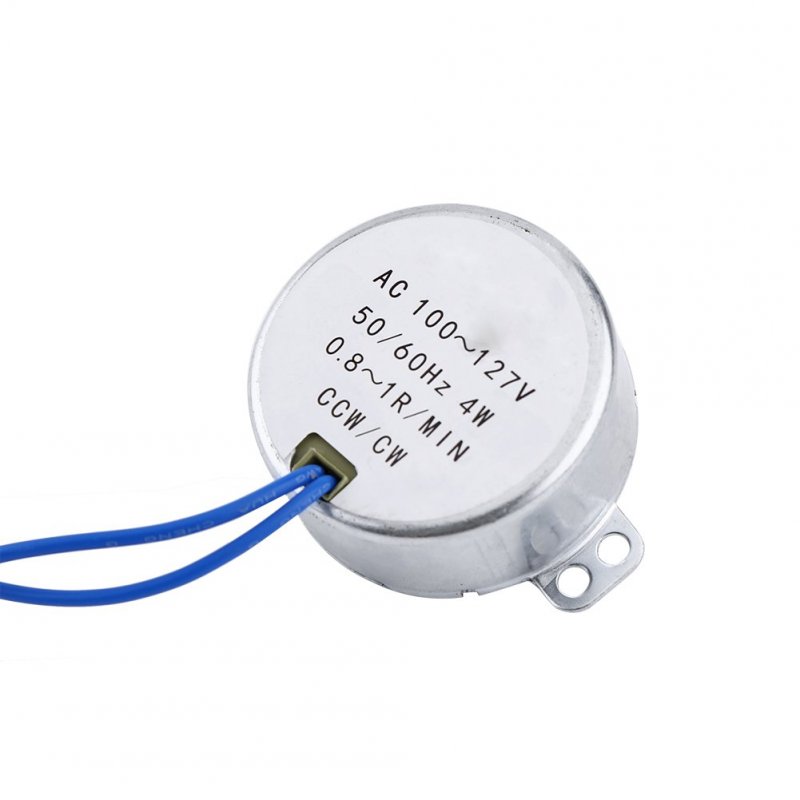 Electric Synchron Motor Ac Fireplace Replacement Ty 50b 100 127v 50 60hz Ccw Cw Synchronous Geared For Fan 15 18rpm 10-12rpm