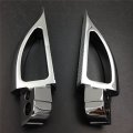 Hongk- Blade Front Foot Peg Compatible With 06-13 Suzuki Gsxr 600 750 1000 08-13 Gsx 1300r Black B01dohvvlw