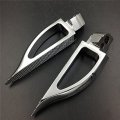 Hongk- Blade Front Foot Peg Compatible With 06-13 Suzuki Gsxr 600 750 1000 08-13 Gsx 1300r Black B01dohvvlw