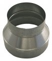 9 X 6 Round Reducer Duct Fitting 24 Ga 