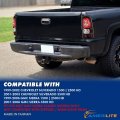 Amerilite For 1999-2002 Chevy Silverado 99-06 Gmc Sierra Pickup Truck Black Led Replacement Taillights Brake Lamp Set Passenger