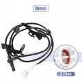 Uxcell 1 Pair Front Left Right Abs Wheel Speed Sensor No 89542-52030 89542-52050 89543-52030 89543-52050 For Toyota Yaris
