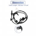 Uxcell 1 Pair Front Left Right Abs Wheel Speed Sensor No 89542-52030 89542-52050 89543-52030 89543-52050 For Toyota Yaris
